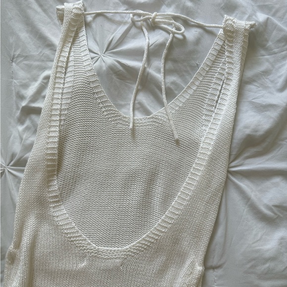 Knitted dress/ swim coverup - Picture 4 of 5